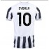 Camisola Juventus Paulo Dybala 10 Equipamento Primeiro 2021-2022 Manga Curta